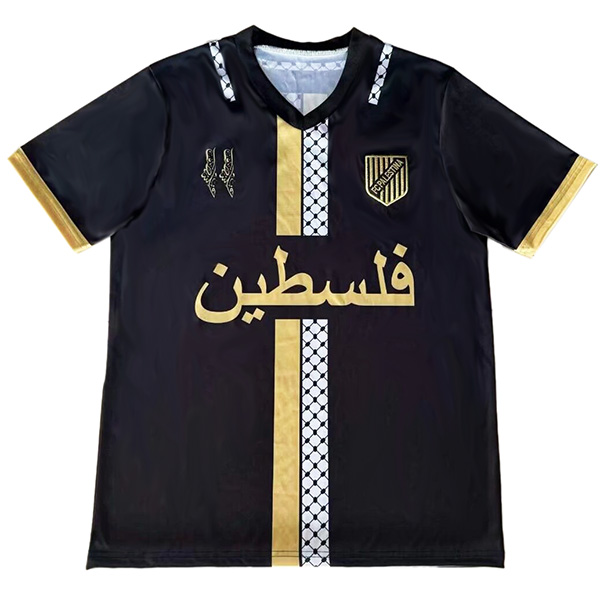 Palestine maillot édition spéciale uniforme de football noir kit de football pour hommes hauts chemise de sport 2024